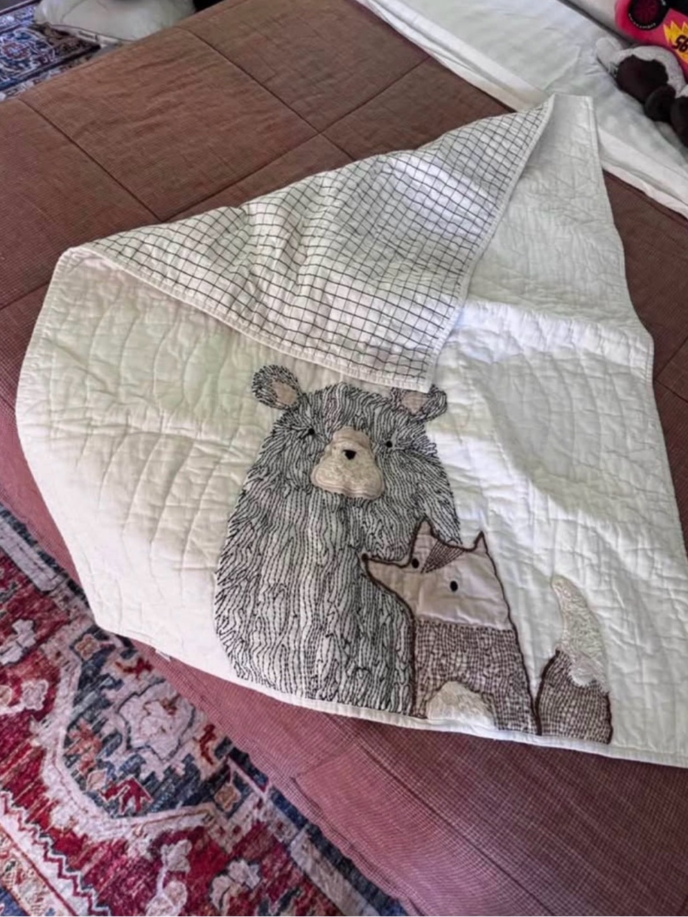 Pottery Barn Asher Quilt- Like New